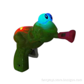 Frog Bubble Gun with Light and Music